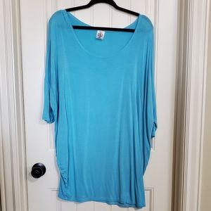 3 for $15 A&D Dolman solid light bright blue